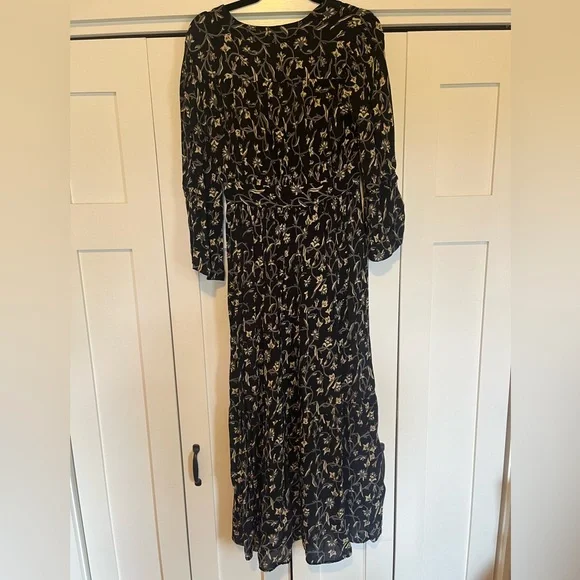 Doên Zinnia Dress, Scroll Print, Midi, Size M - Picture 10 of 12